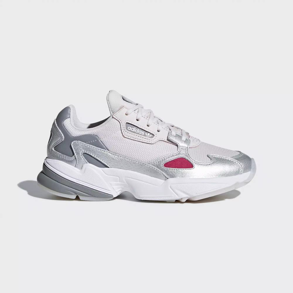 Adidas Falcon Tenis Morados Para Mujer (MX-46615)